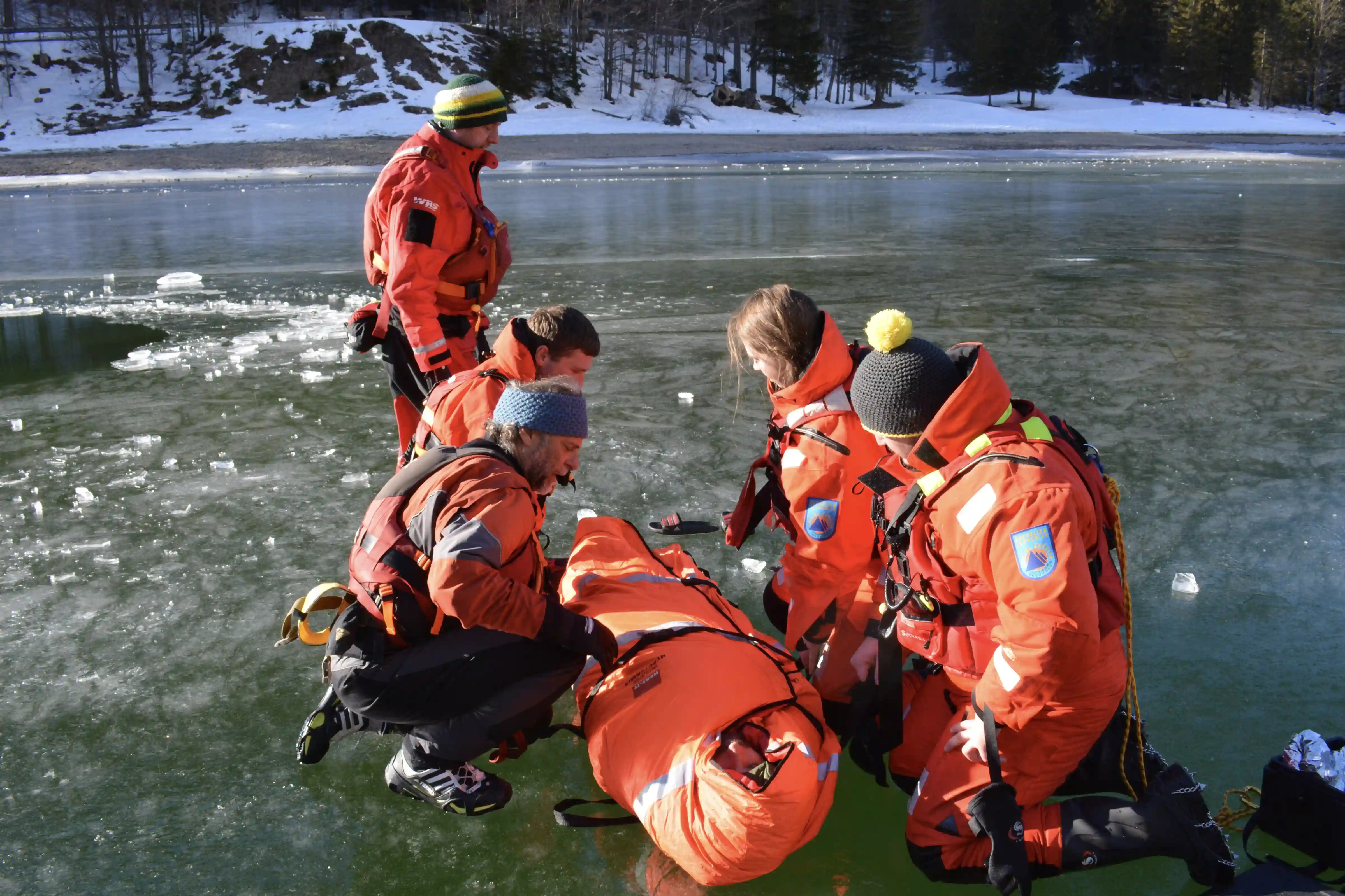 Rescue 3 Ice Rescue Technician Course Saving Person From Hypothermia