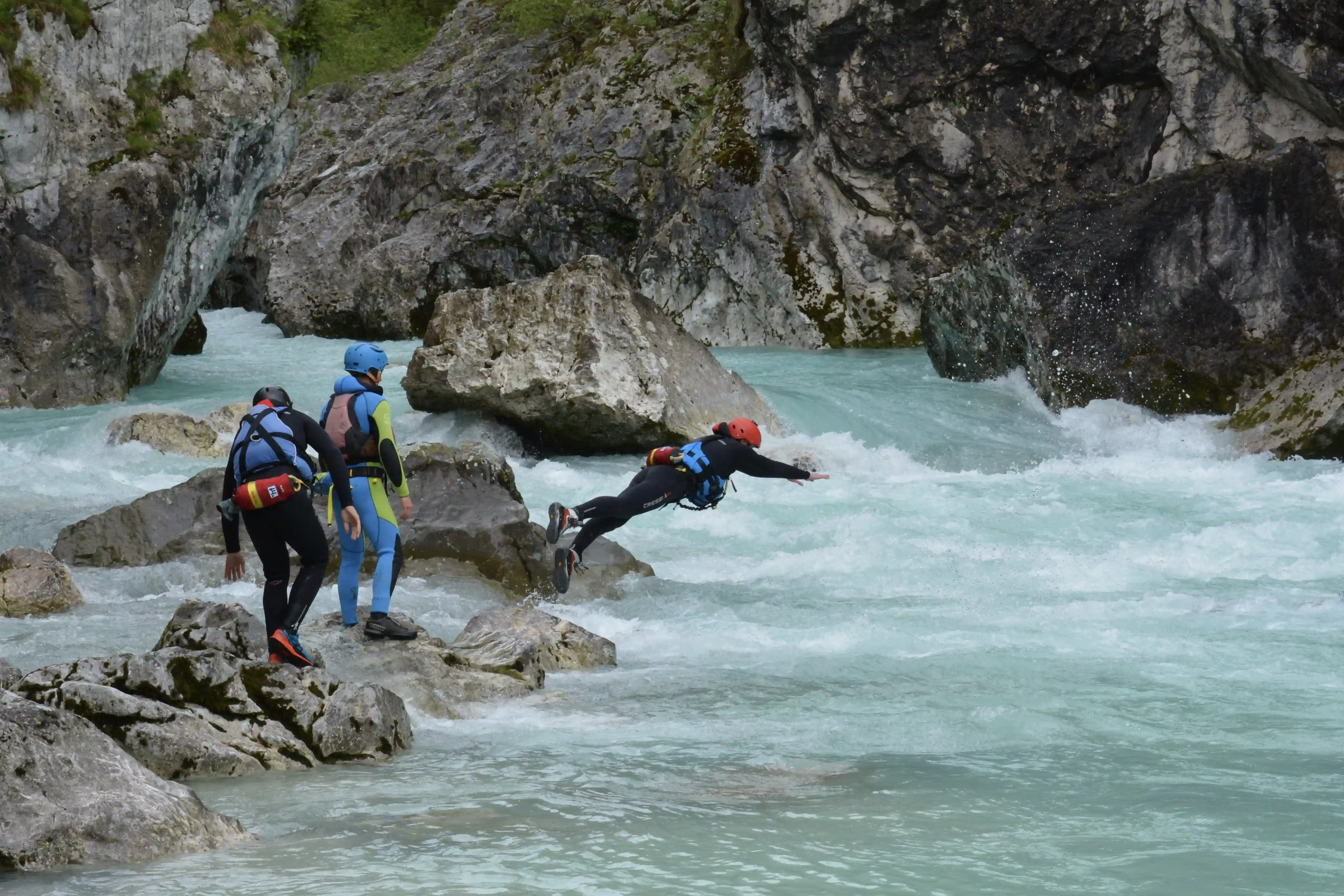 Program C Whitewater Rescue Training Slovenian Licences Swim Training