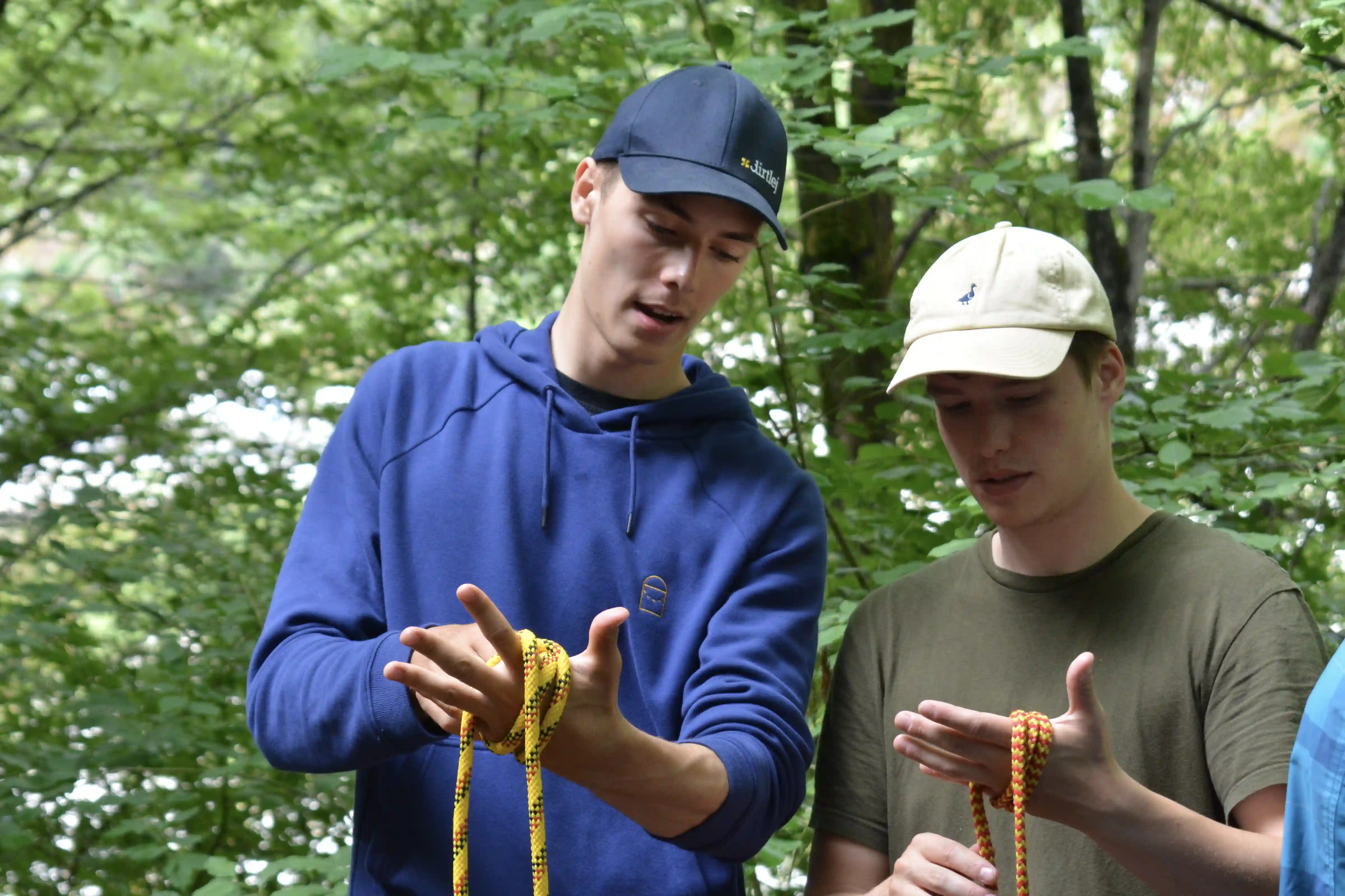 Program C Whitewater Rescue Training Slovenian Licences Knot Explained