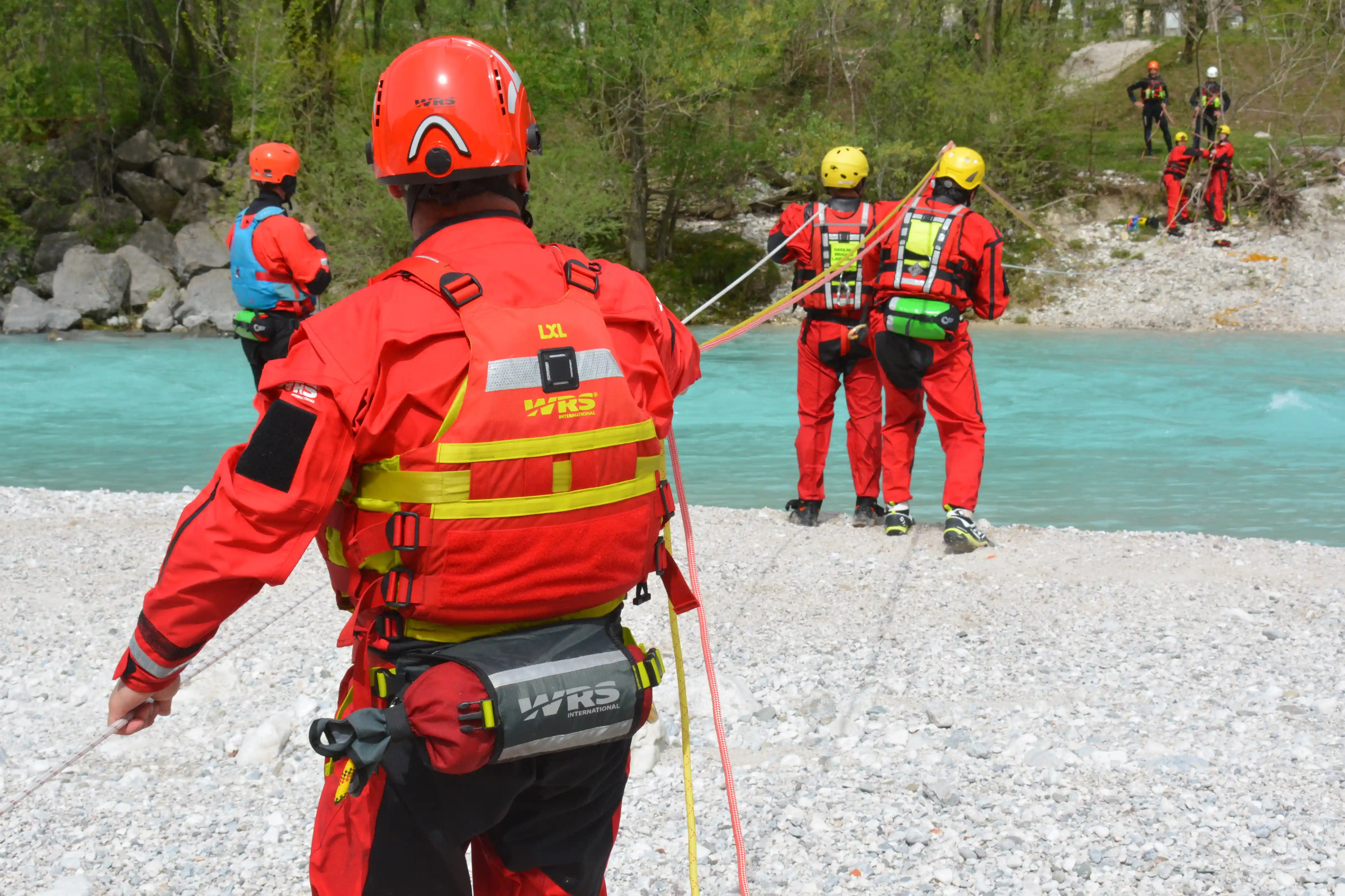 Rescue 3 Swiftwater Rescue Technician Advanced Clients Saving Injured Person From River